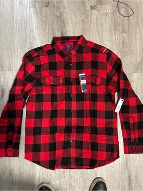 George Red and Black Flannel